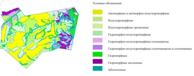 Почвы новосибирской области карта