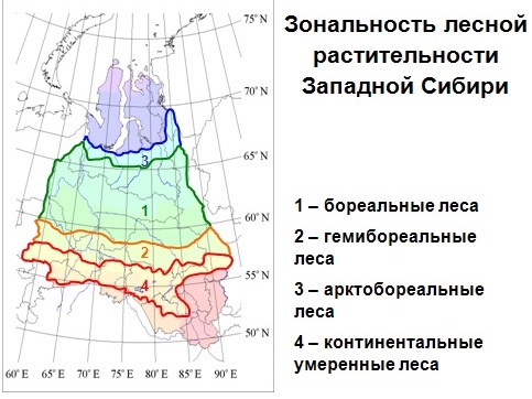 Восточная сибирь климатическая карта